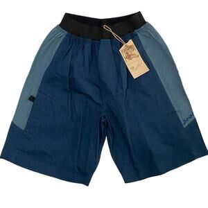 PrAna Scorpian Shorts Mens Small Blue Stretch Outdoors Hiking Nylon 9"